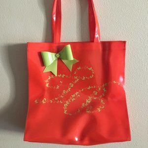 Ted Baker Orange and Green Tote Bag